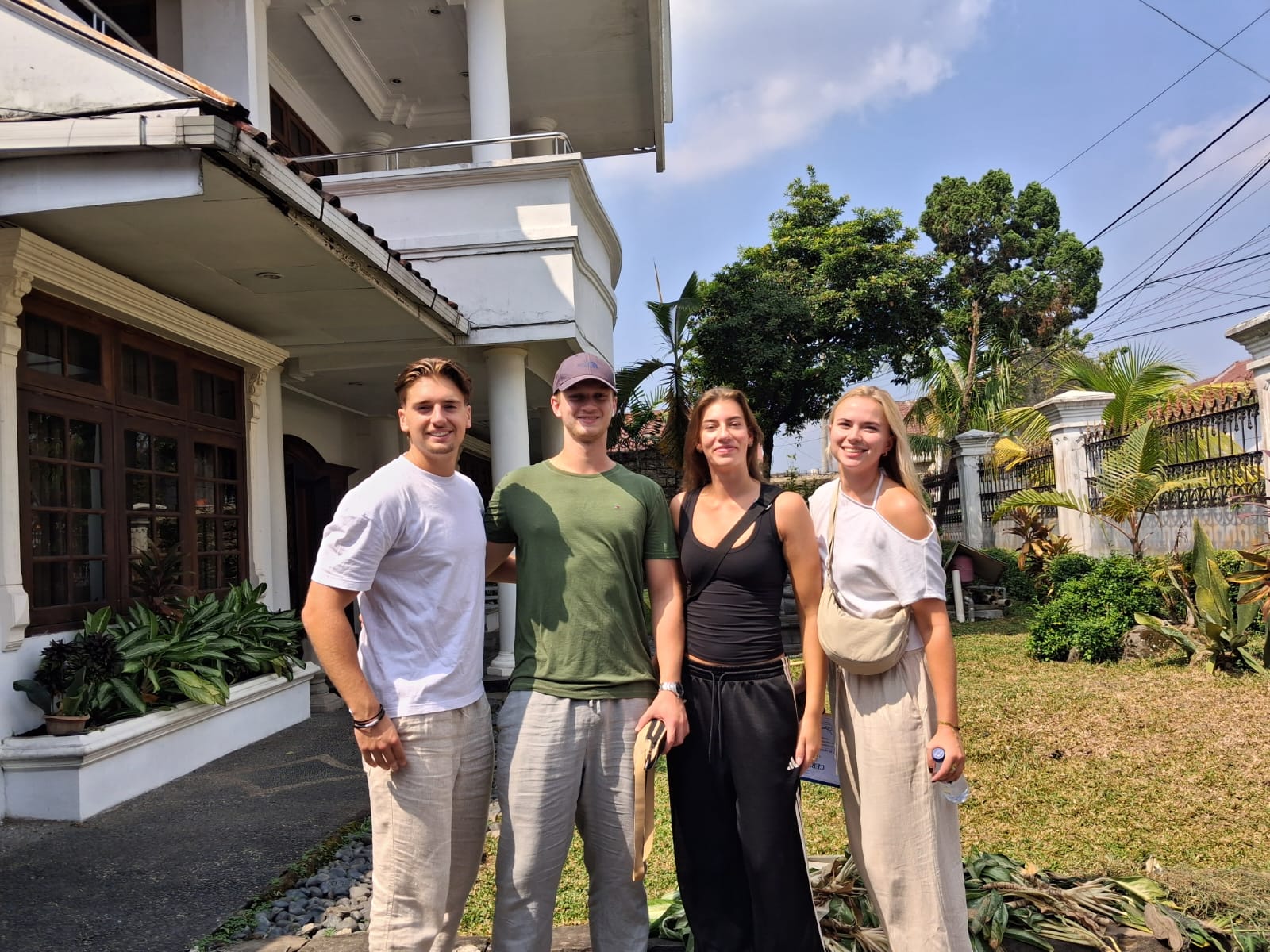 International students study in Yogyakarta